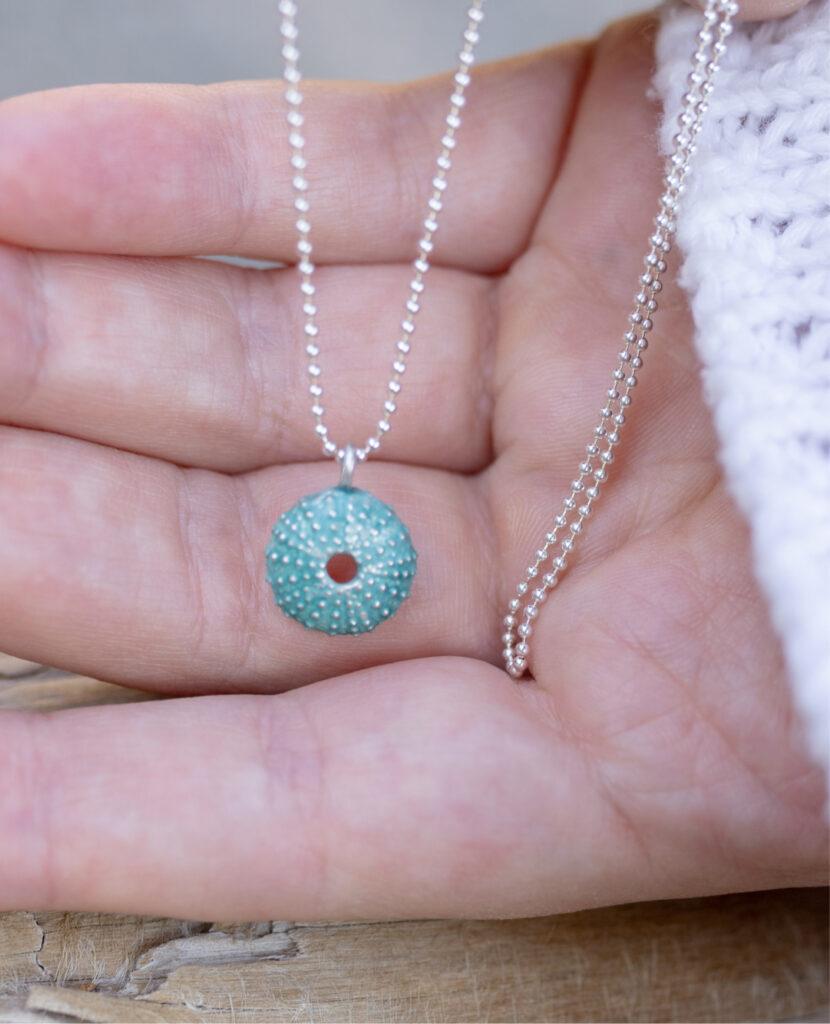 colgante con acabado turquesa colección garota de leitmotif